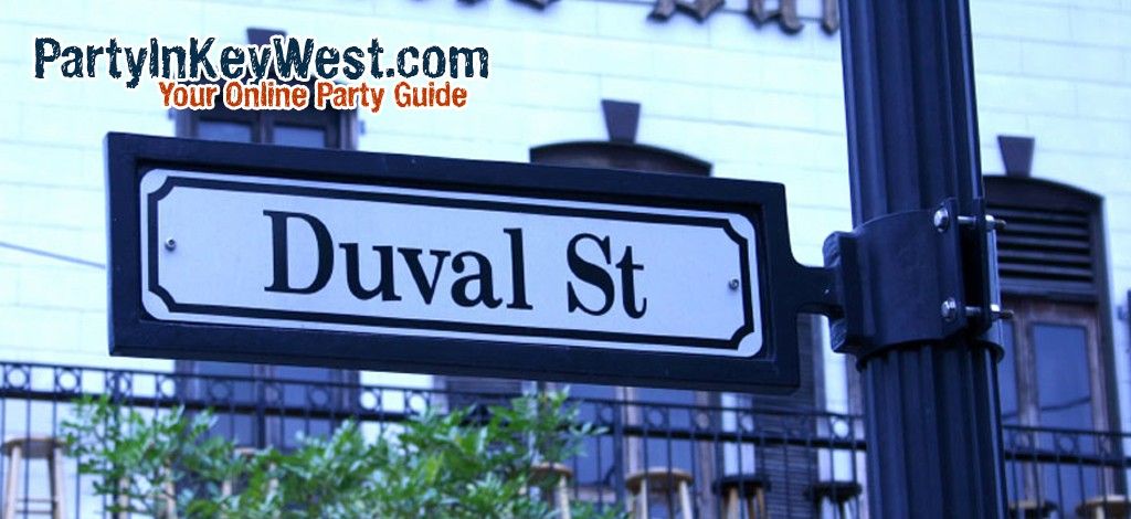 Party In Key West on Duval Street