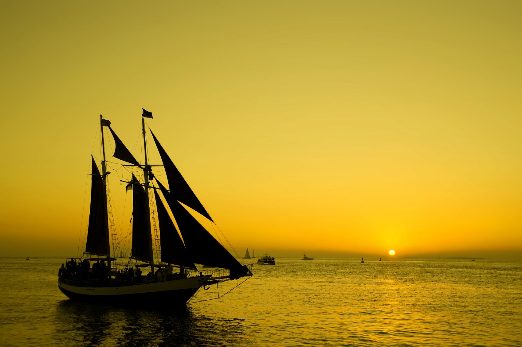 key west sunset sail