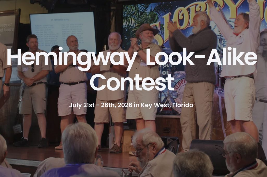 Hemingway look alike contest